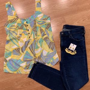 Banana Republic Printed Top